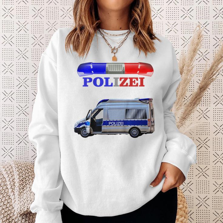 Children's Cool Police Motif With Car Sweatshirt Geschenke für Sie