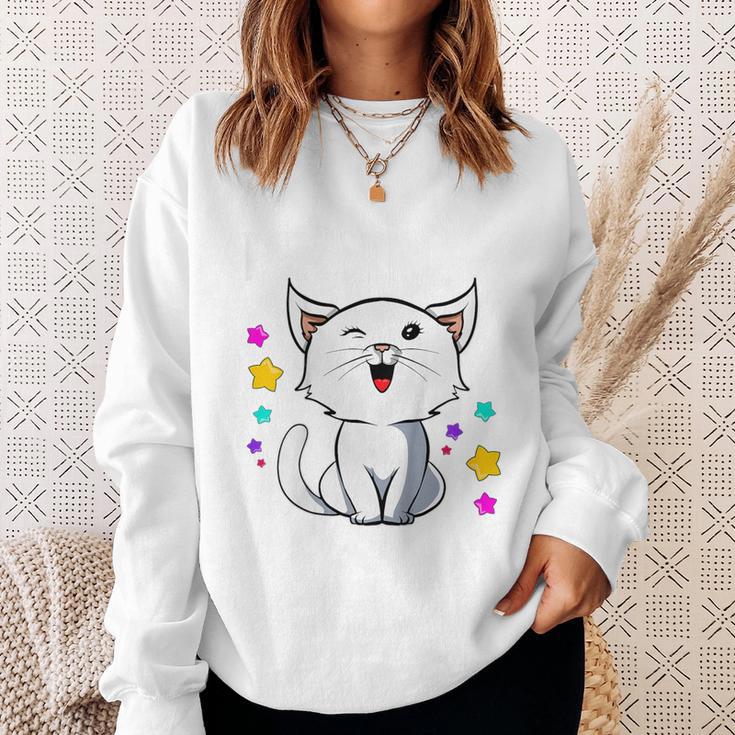 Children's Ich Bin 7 Jahre Alt Katzensieben 7Th Birthday Sweatshirt Geschenke für Sie