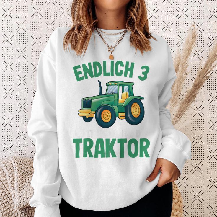 Children's Tractor Boys 3 Years 3Rd Birthday Boys Tractor Sweatshirt Geschenke für Sie