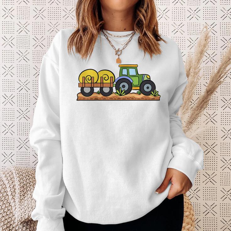 Children's Tractor Boysehicles Farm Sweatshirt Geschenke für Sie