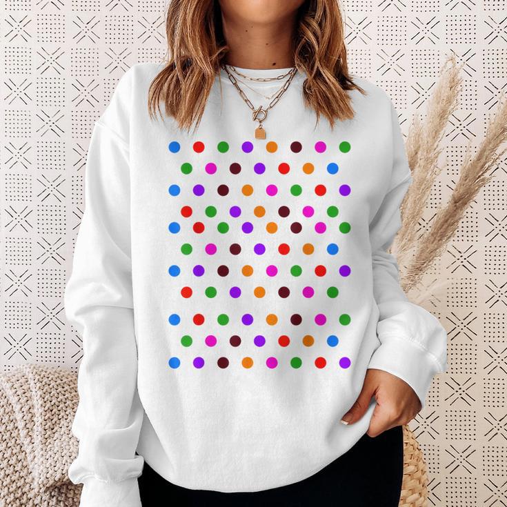 Colourful With Polka Dots S Sweatshirt Geschenke für Sie