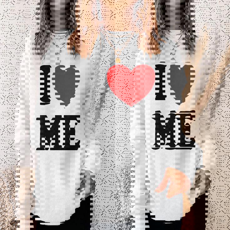 Con Texto En Inglés I Love Me I Love Me Myself And I Camisa de entrenamiento Regalos para ella