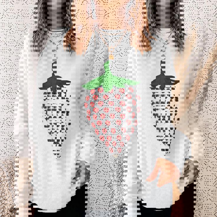 Delicious Strawberry Costumeegan Strawberry Fruit Fun Red Sweatshirt Geschenke für Sie