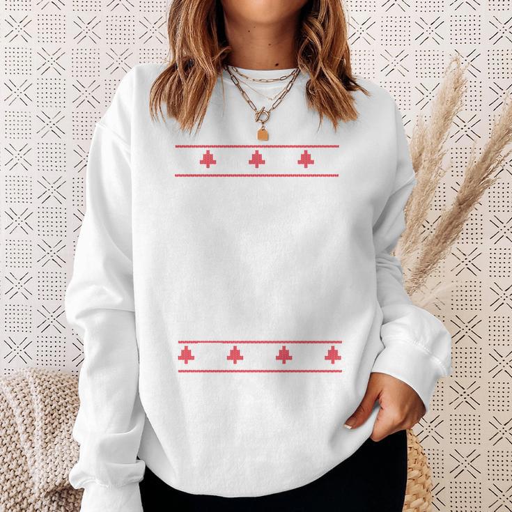 Dreaming Red Christmas Karl Marx Ugly Xmas Sweater Meme Sweatshirt Geschenke für Sie