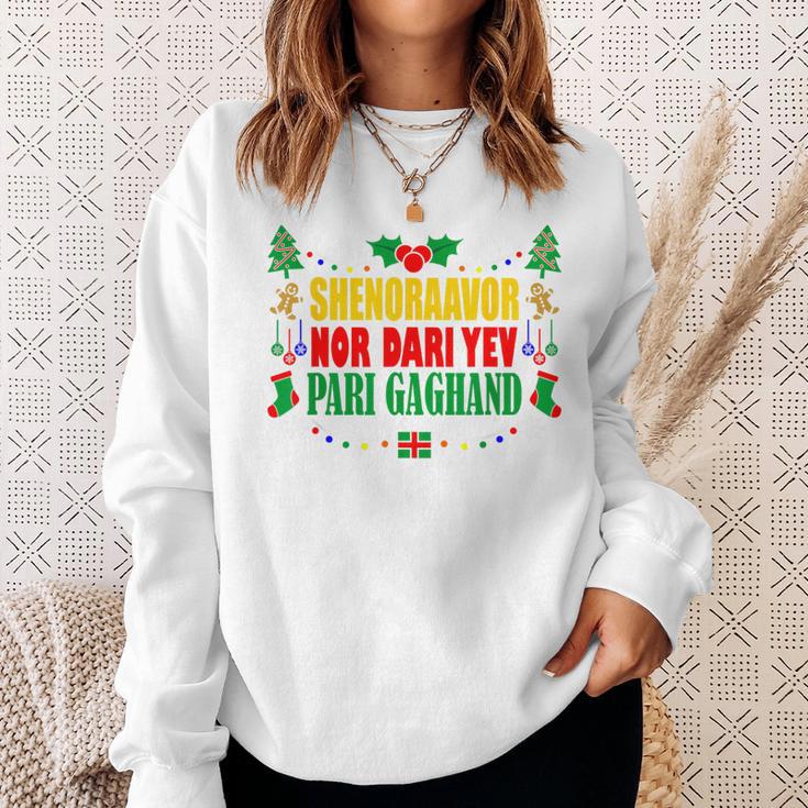 Frohe Weihnachten Auf Armenisch Sweatshirt Geschenke für Sie