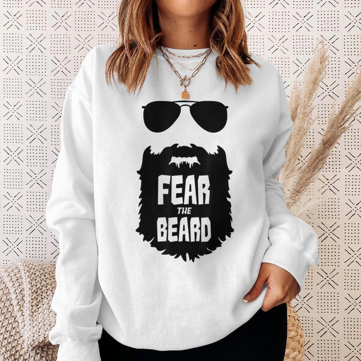 Fear The Beard Gray S Sweatshirt Geschenke für Sie