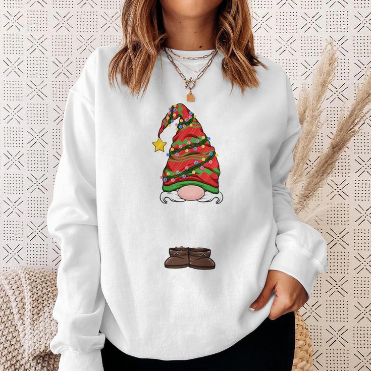 Grandpa Gnome Christmas Gnome Grandfather Long-Sleeved Sweatshirt Geschenke für Sie