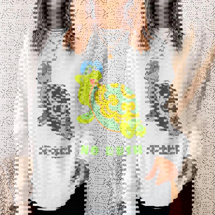 Humoristique Avec Inscription No Rush Motif Sweater e Cadeaux pour elle