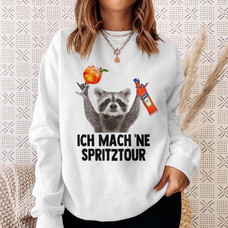 Ich Mach Ne Spritztour X Waschbär Meme Racoon X Pedro Spritz Sweatshirt Geschenke für Sie