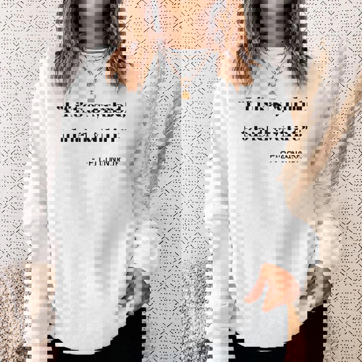 If Its a Symbol To Hell With It Sweatshirt Gifts for Her