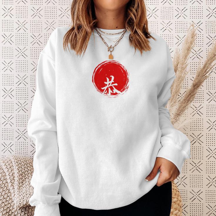 Japan Writing Backprint Sweatshirt Geschenke für Sie