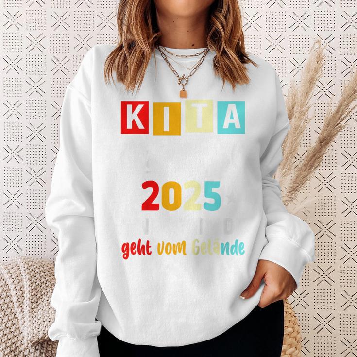 Kinder Kita Abgänger 2025 Schulkind Einschulung Schule Letzter Tag Sweatshirt Geschenke für Sie