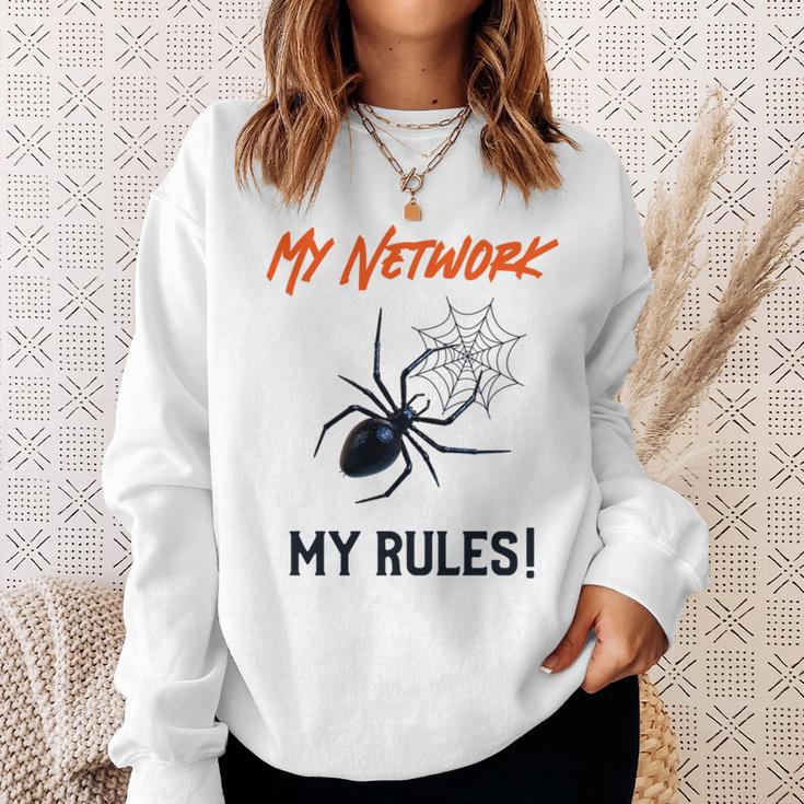 My Network My Rules Lustiges It Cyber Security Sweatshirt Geschenke für Sie