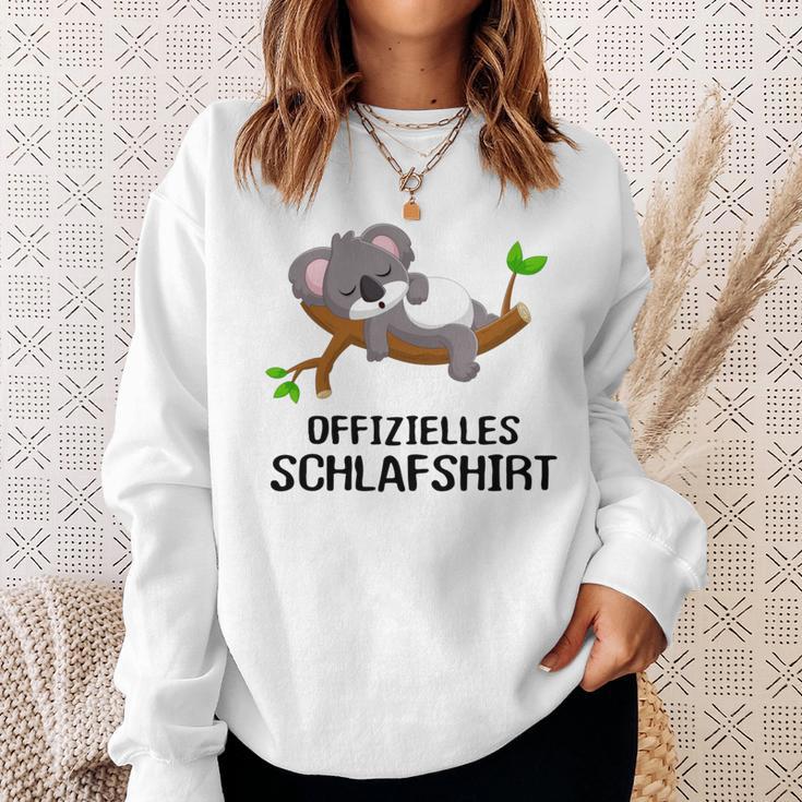 Official Sleep Pyjamas Nightdress Koala Gray Sweatshirt Geschenke für Sie