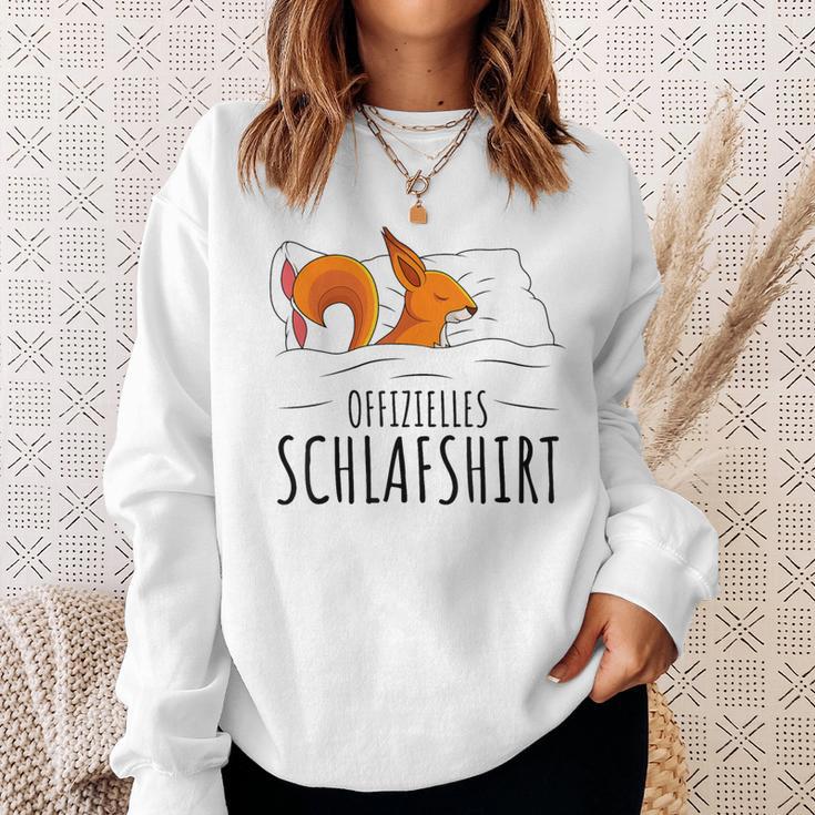 Official Sleep Squirrel Pyjamas Sleep Sweatshirt Geschenke für Sie