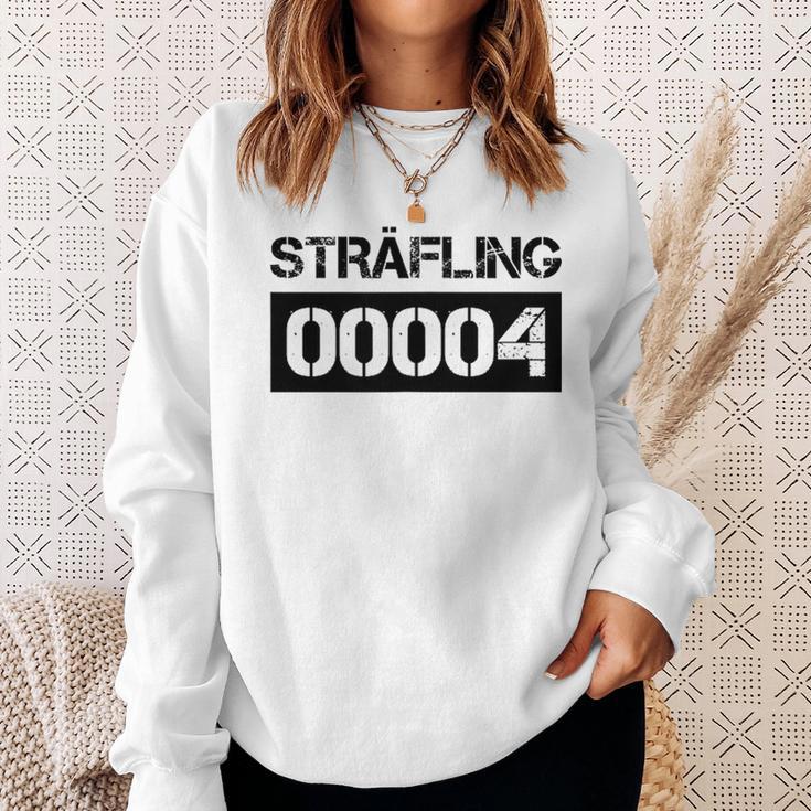 Orange Prisoner Fancy Dress Group Prisoner Costume Carnival Orange Sweatshirt Geschenke für Sie