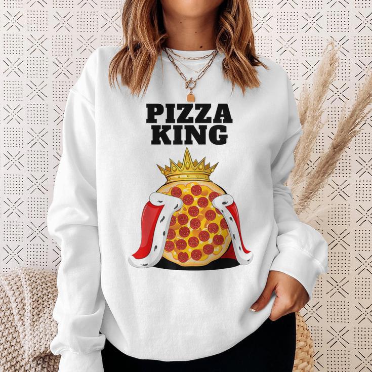 Pizza King Pizza Lovers Sweatshirt Geschenke für Sie