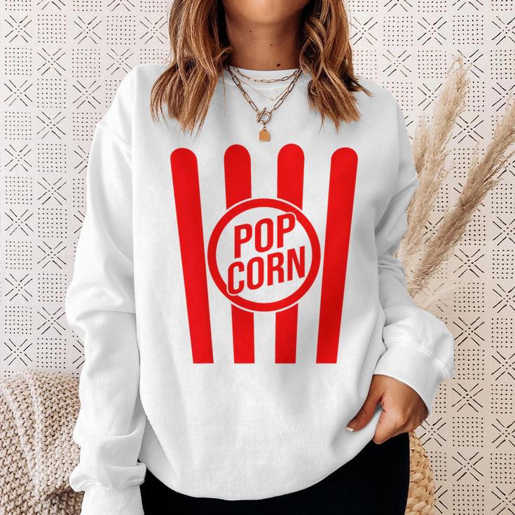 Retro Popcorn Costume For Carnival Fancy Dress Sweatshirt Geschenke für Sie