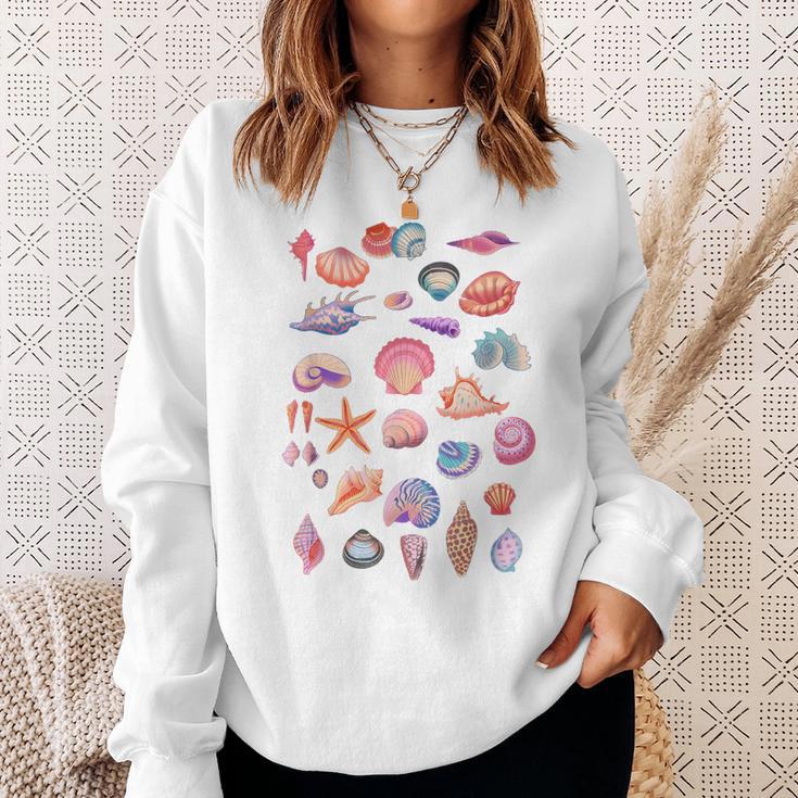 Shell Collector Seashell Beach Shelter Shell Shell Shell Sweatshirt Geschenke für Sie