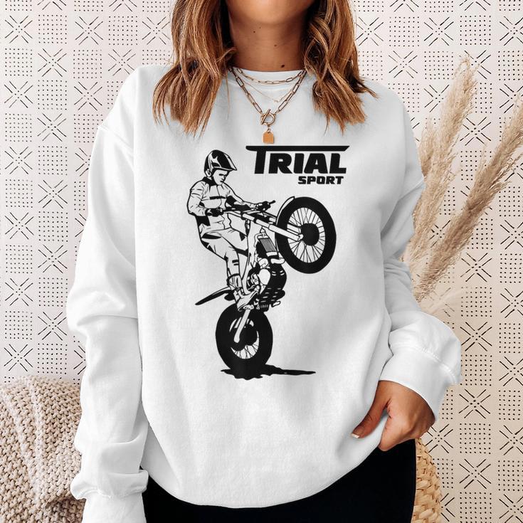 Trial Motorcycle Trial Rider Moto Trial Sweatshirt Geschenke für Sie