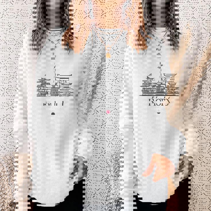 Vintage Kyoto Japónacaciones Japón Lover Camisa de entrenamiento Regalos para ella