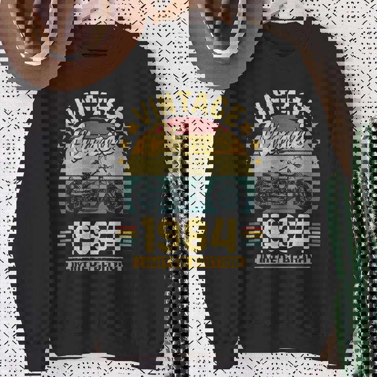 1984 Motorcycle Limited Edition Sweatshirt Gifts for Old Women 1984 Motorcycle Limited Edition Sweatshirt Gifts for Old Women