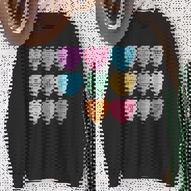 4Th Wing Candy Heart Xaden Riorson Valentines Hearts Sweatshirt Gifts for Old Women