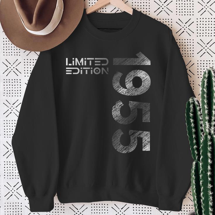 70 Geburtstag Limited Edition Jahrgang 1955 Mann Frau Sweatshirt Geschenke für alte Frauen