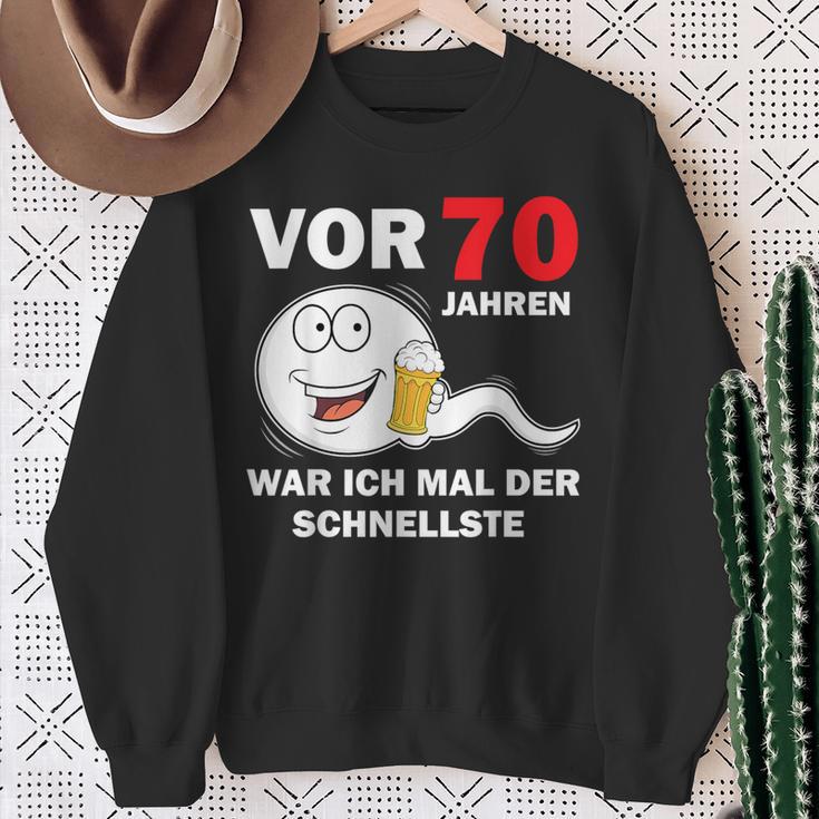 70Th Birthday Man 70 Years Decoration 70S 70Th Birthday Sweatshirt Geschenke für alte Frauen