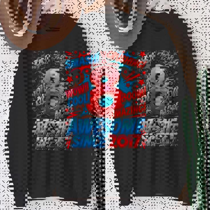 8 Year Old For Boys 8Th Birthday Boy 8 Year Old Boy Sweatshirt Gifts for Old Women