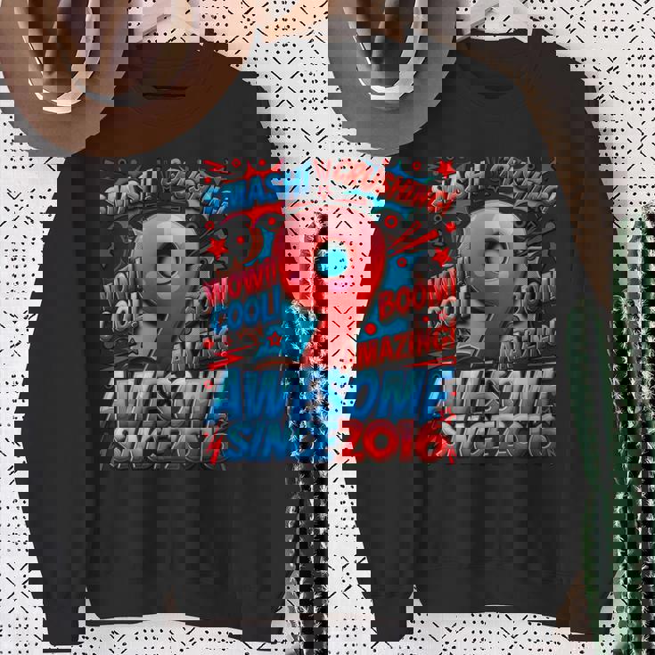 9 Year Old For Boys 9Th Birthday Boy 9 Year Old Boy Sweatshirt Gifts for Old Women