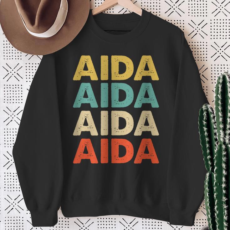 Aida Sweatshirt Geschenke für alte Frauen