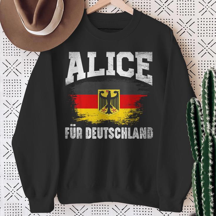 Alice For Germany Sweatshirt Geschenke für alte Frauen