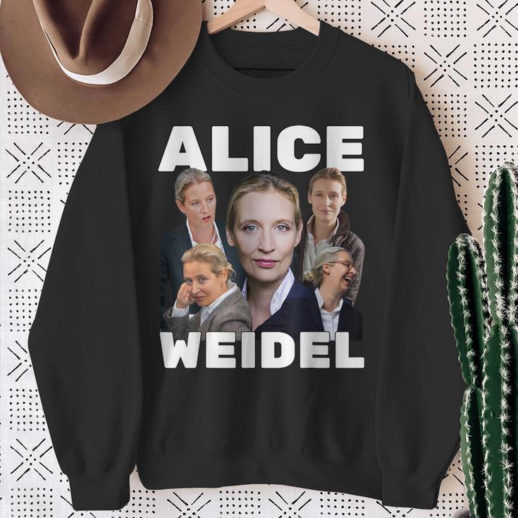 Alice Weidel Fan Merch Sweatshirt Geschenke für alte Frauen