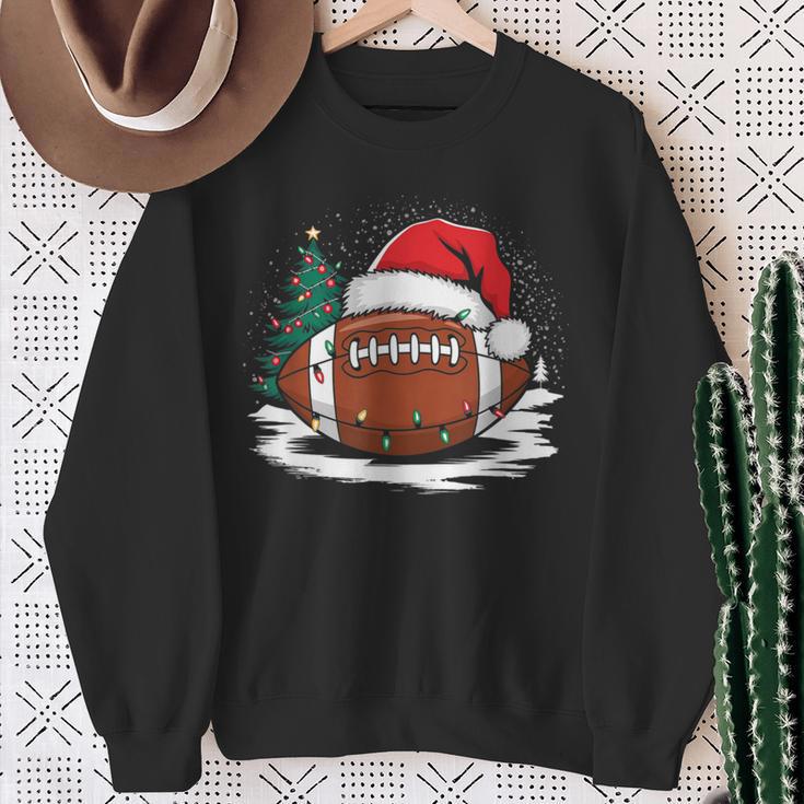 American Football Christmas Sweatshirt Geschenke für alte Frauen