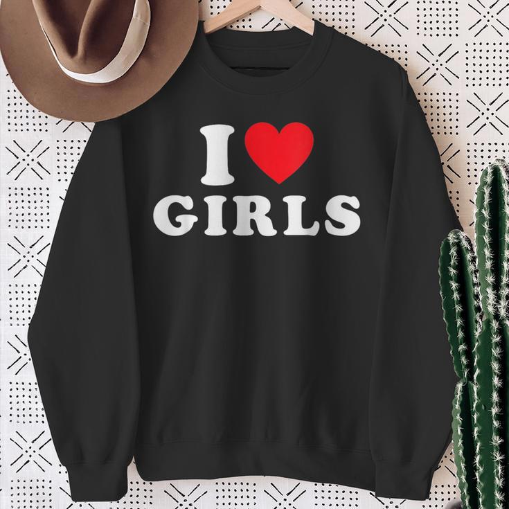 Amo A Las Niñas Lesbianas Orgullo Ella Y Ella Para Parejas & Amigos Camisa de entrenamiento Regalos para ancianas