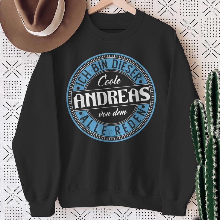 Andreas Ich Bin Dieser Cooler Andreas Sweatshirt Geschenke für alte Frauen