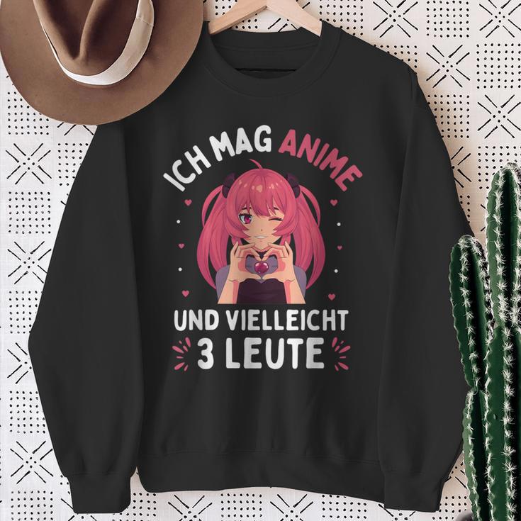 I Like Anime And Maybe 3 People Japanese Manga Sweatshirt Geschenke für alte Frauen