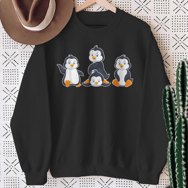 Antarctic Animal For Children Penguin Sweatshirt Geschenke für alte Frauen