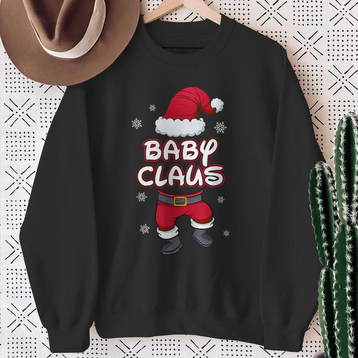 Baby Claus Christmas Family Partner Look Santa Claus Sweatshirt Geschenke für alte Frauen