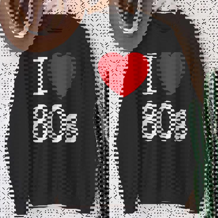 Back To 80'S Intage Retro I Love 80'S Graphic Camisa de entrenamiento Regalos para ancianas