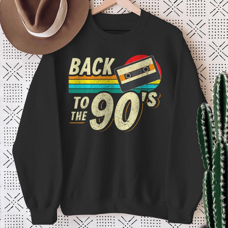 Back To The 90S 90S Outfit Costume Carnival Fancy Dress Sweatshirt Geschenke für alte Frauen