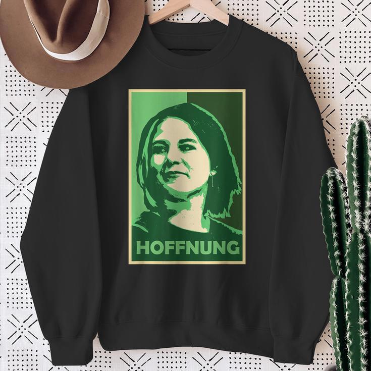 Baerbock Green Chancellor Bundnis Wahl German Chancellor S Sweatshirt Geschenke für alte Frauen