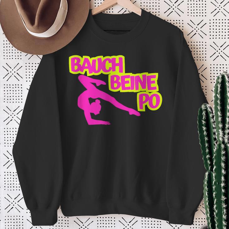 Belly Legs Po David Shirin Top Top Horny Happiness Isi Sweatshirt Geschenke für alte Frauen