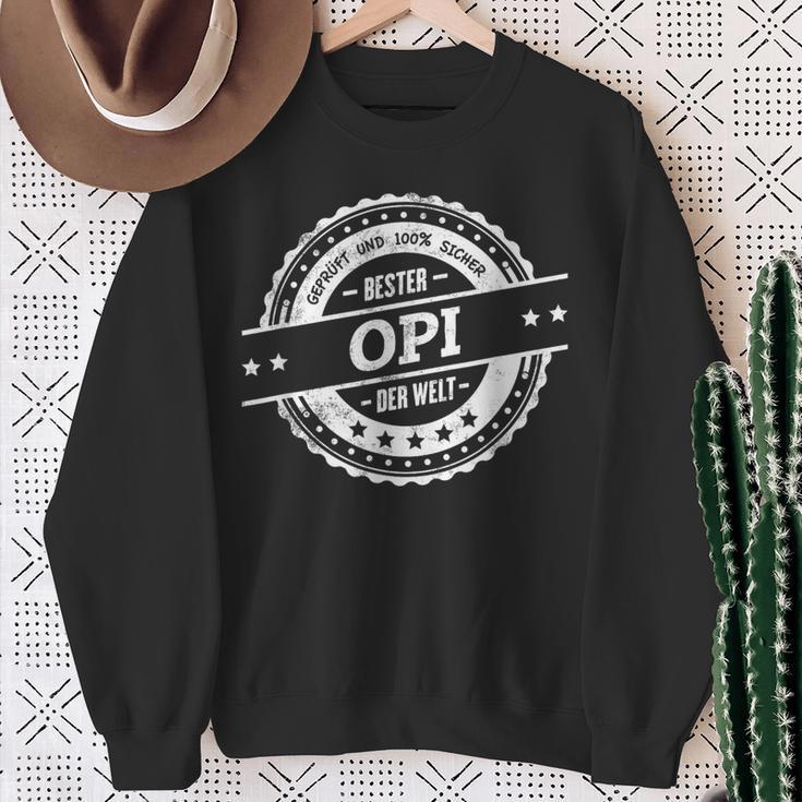 Bester Opi I Family & Related Sweatshirt Geschenke für alte Frauen