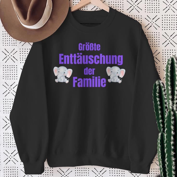 Biggest Disappointment Of The Family Sweatshirt Geschenke für alte Frauen