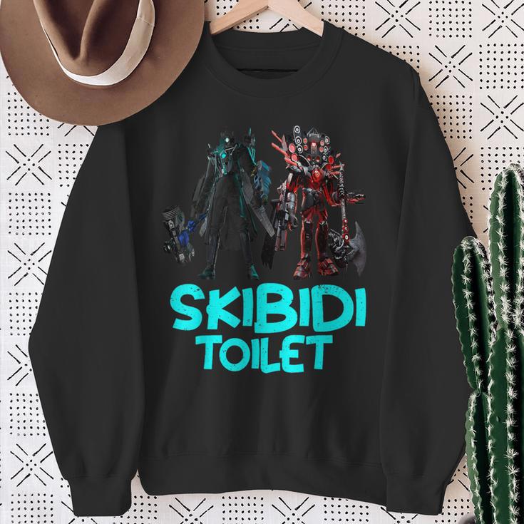 Birthday Boy For Children Adults Lovers Skibidi Toilet Sweatshirt Geschenke für alte Frauen