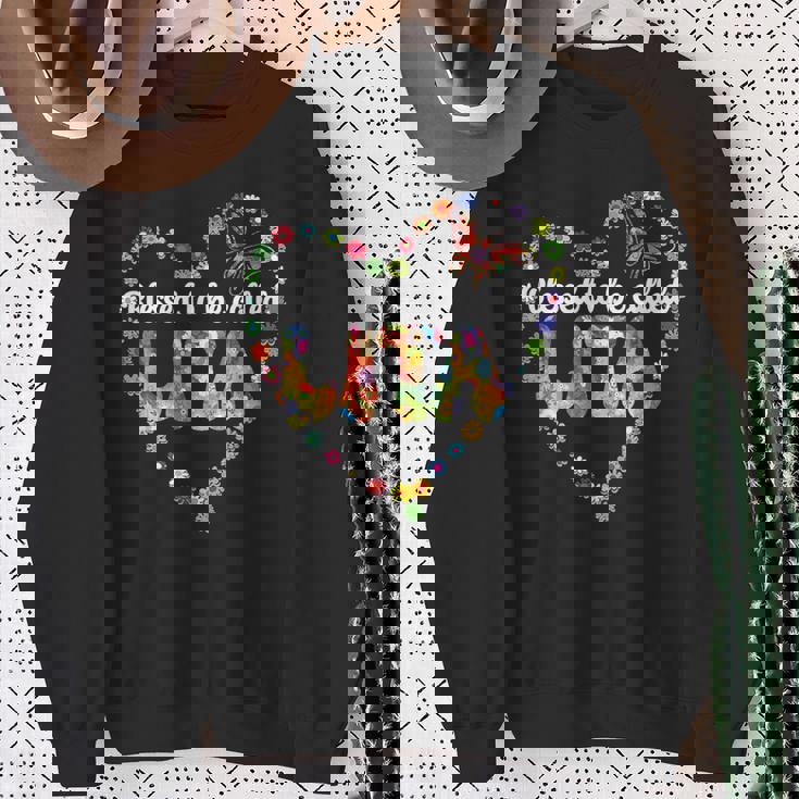Blessed To Be Called Lita Grandma Lita Grandmother Sweatshirt Gifts for Old Women