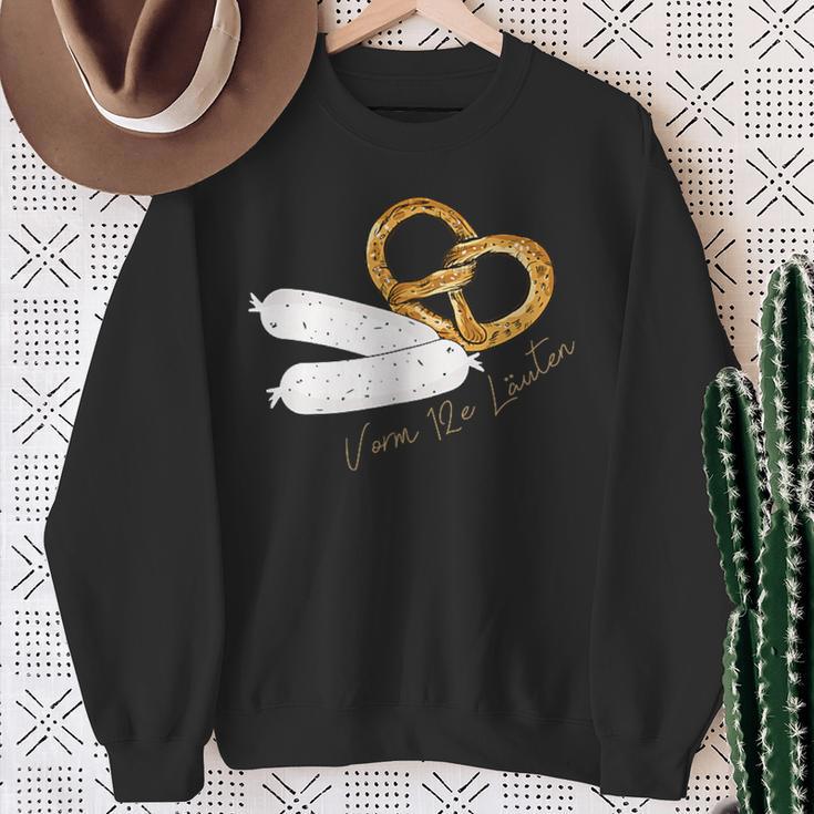 Boarisch Bavarian Sausage Bavarian Pretzel Sweatshirt Geschenke für alte Frauen