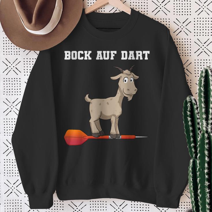 Bock Auf Dart Darts Dart Player Sweatshirt Geschenke für alte Frauen